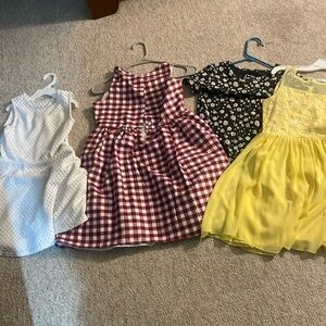 4 Girls’ Dresses size 10